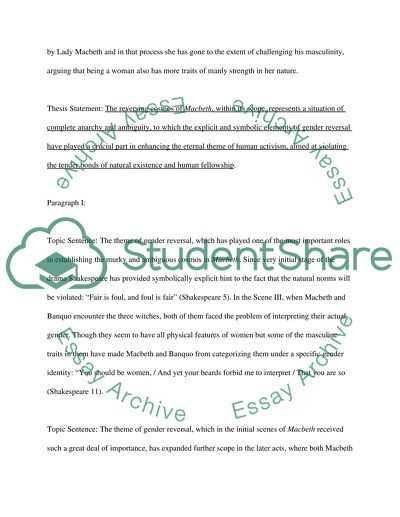 The Cosmos of Macbeth