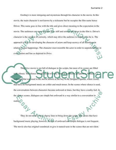 Film Technique Analysis
