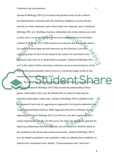 Article on issues addressing a contracting issue