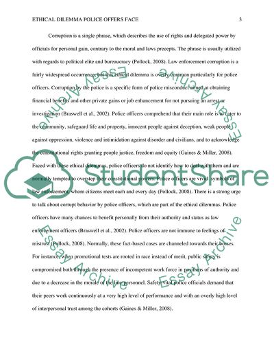 Ethical Dilemma of State and Policies