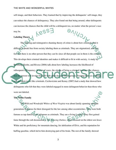 The Wild and Wonderful Whites