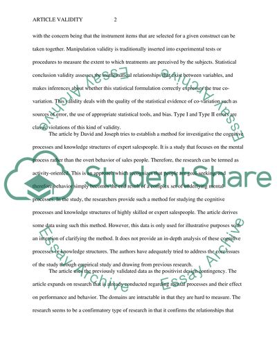 Validation Guidelines