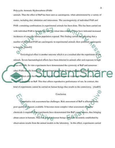 Polycyclic Aromatic Hydrocarbons (PAHs)