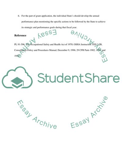 Occupational Safety and Health