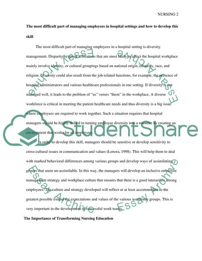 Nursing Education