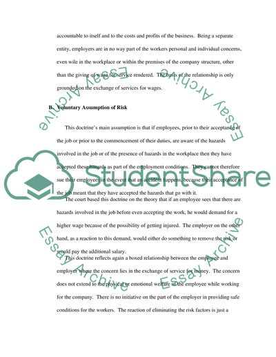 Occupational Health and Safety - Risks in the Workplace