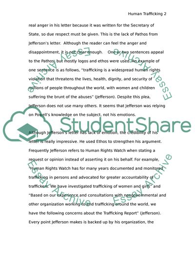 Pathos, Ethos, and Logos