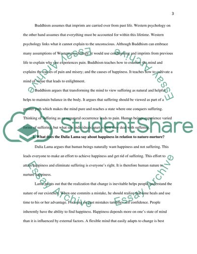 Differences between the Buddhist and the Western Approaches of Determining the Problems Sources