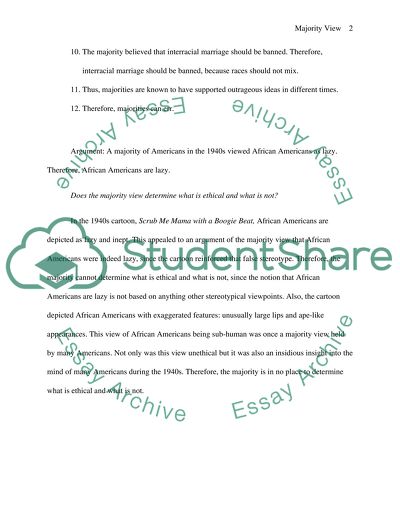 Thinking Critically about Ethical Issues