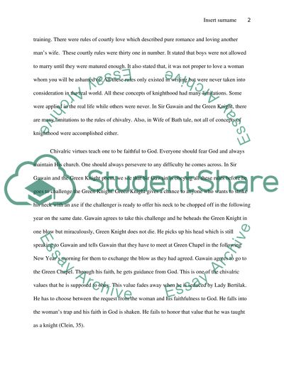 The Flaws in the Concept of Knighthood