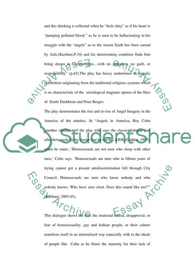 Tony Kushners Angels in America