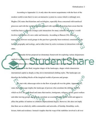 Globalization Is a Powerful Aspect of the New World System