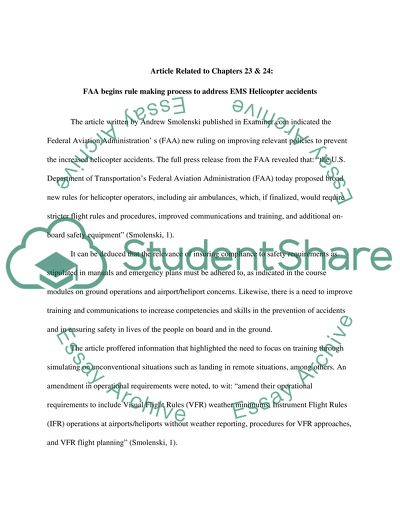 Summarize chapter 23 and 24