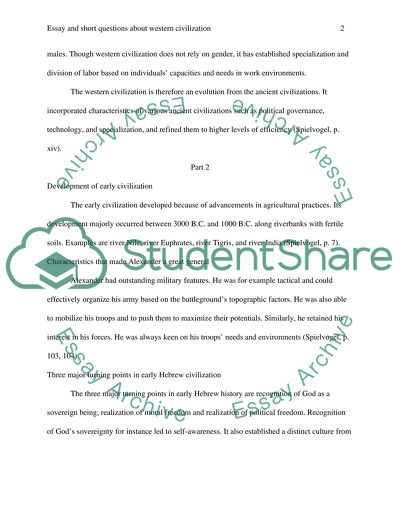 Western Civilizations