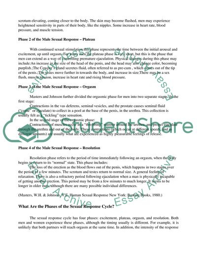 Stages of Sexual Response