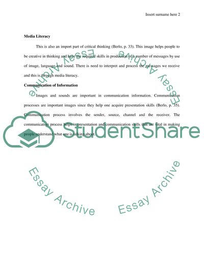 Observations on Images