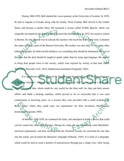 Alexander Graham Bell 1847-1922