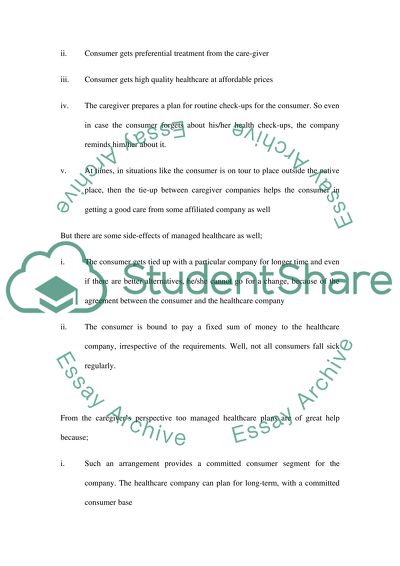 Well-Known Managed Healthcare Plans