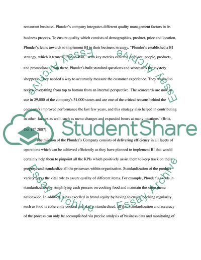 The Corporate Strategy of Plunders