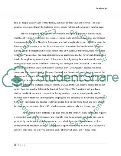 A well written term paper