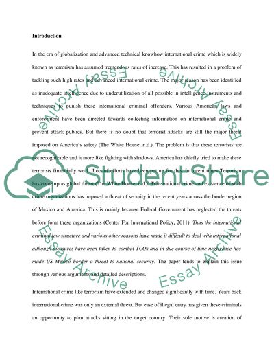 The Effectiveness of International Cooperation in Combat Transnational Crime
