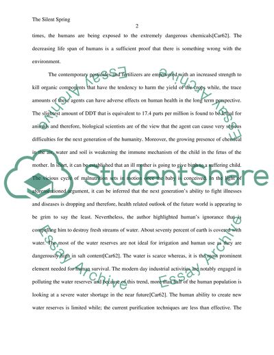 The Silent Spring - Analysis