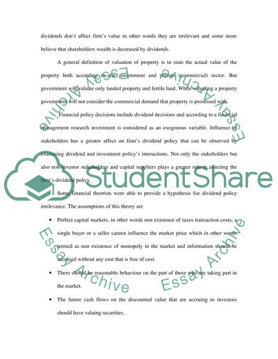 Perfect Capital Markets, Dividend Policy, and the Capital Investment Risk Factors