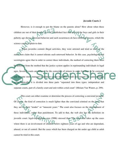 Types of Juvenile Courts