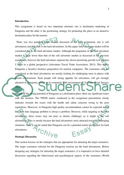 Patagonia - Destination Marketing Strategy