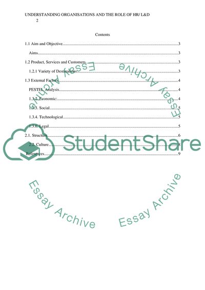 Understanding Organisations and the Role of HR - British Airways