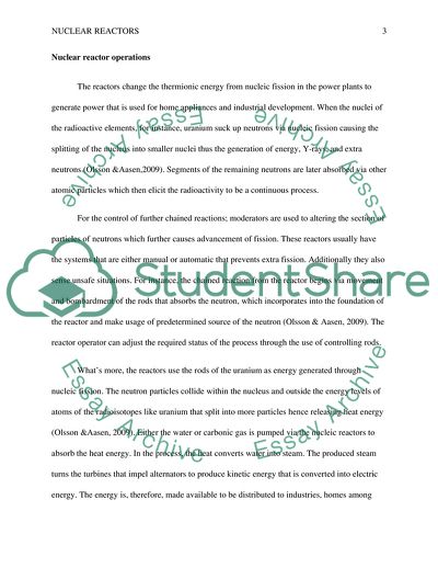 The Nuclear Reactors