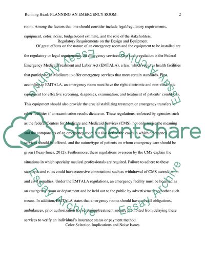 The Ability of the Emergency Department