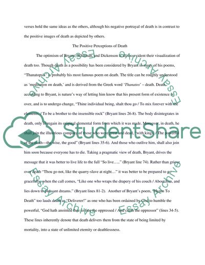 The Positive Perceptions of Death