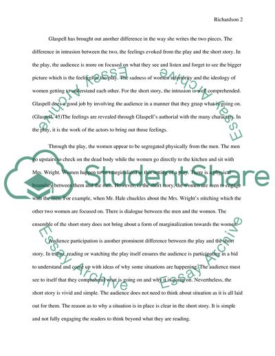 Plays and Short Stories by Susan Glaspell
