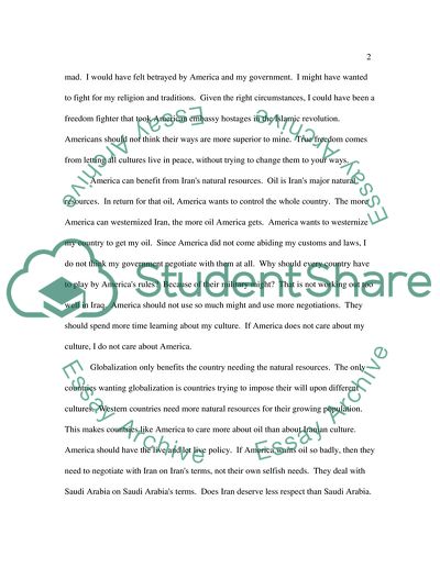 Globalization As the Worldwide Blending