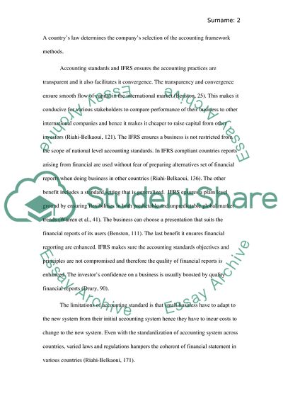 What Would Financial Statements Look Like if There Were No Accounting Standards