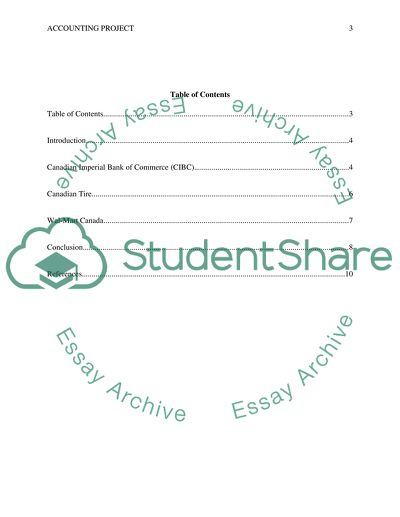 Management Accounting Practices of Canadian Imperial Bank of Commerce