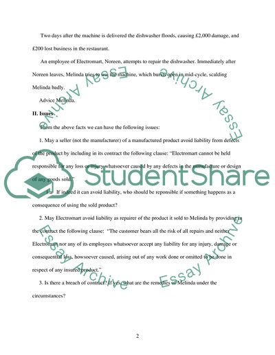 Sale and Supply of Goods Act