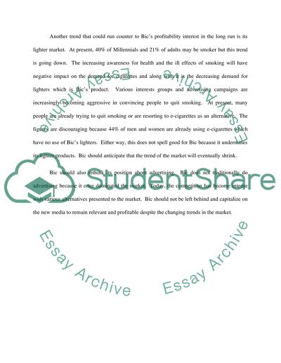 The Trends That Affect Bic