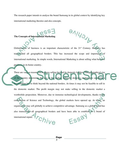 International marketing