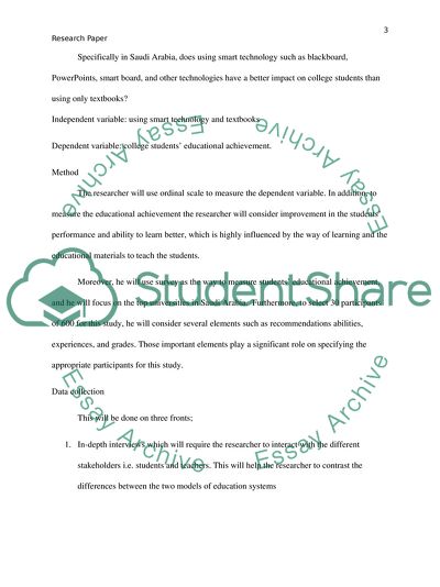 The Effect of Using Smart Technology in the Education System in Saudi Arabia