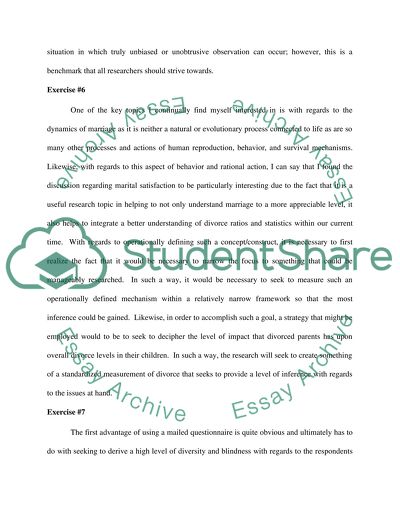 Research Methods in Human Relations