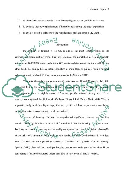 The Impact of Homelessness Among the UK Youths: Possible Solutions to Alleviate the Problem