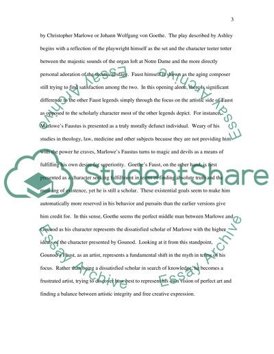 Deconstructing Faust