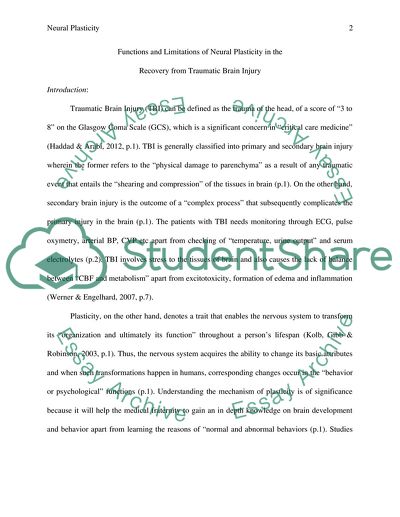 Functions and Limitations of Neural Plasticity