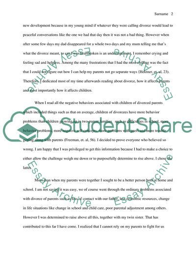 My Education Experiences