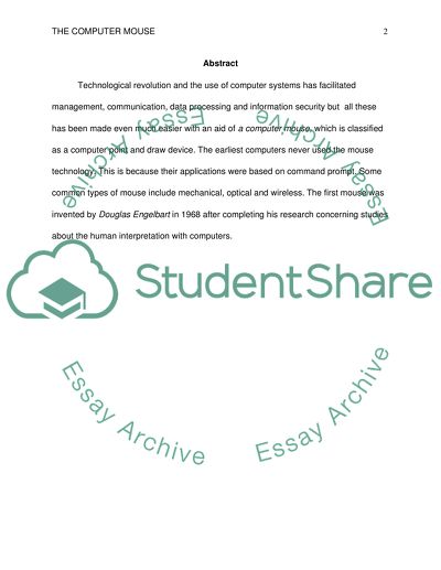 Technology paper ( mouse)