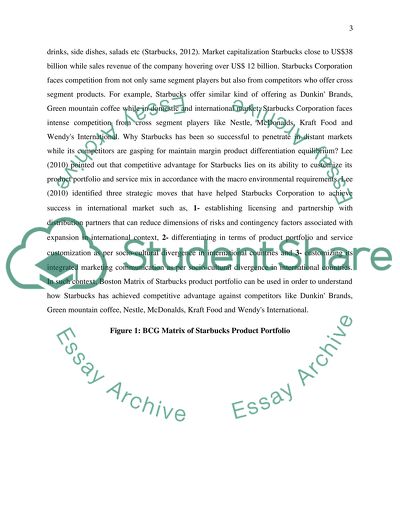 Starbuckss International Success