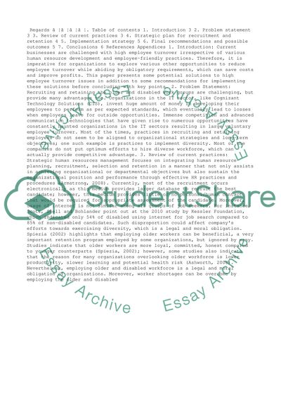 Creation and implementation of an effective recruiting and retention program