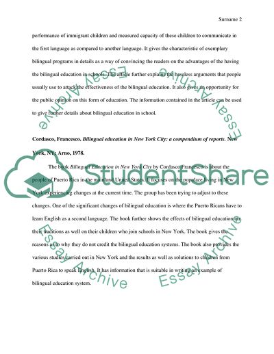 Bilingual Education: an Introductory Reader by Garcia